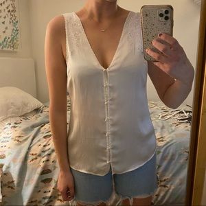 Paige embroidered camisole